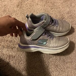 Sketchers Toddler Purple Sparkle Shoes
